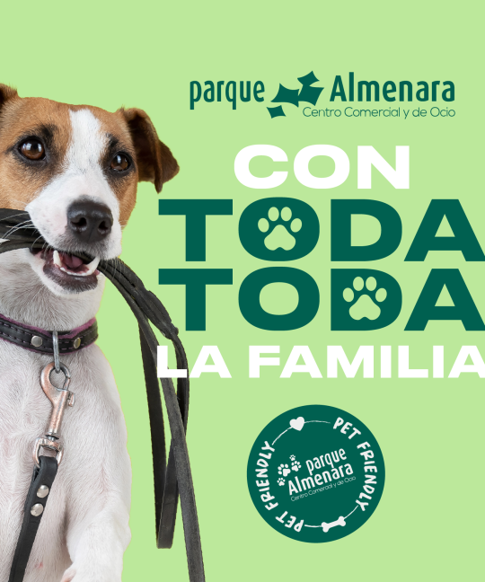 ¡Visita Parque Almenara con toda tu Familia al completo! ¡¡¡Somos Pet Friendly!!!