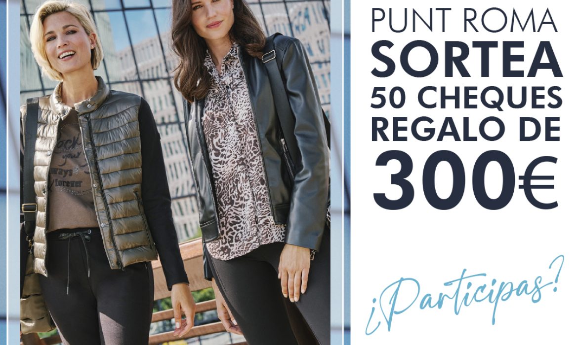 ¡Renueva tu armario con tus looks favoritos!                       🔹Sorteamos 50 cheques regalo de 300€ 🔹¿Participas?