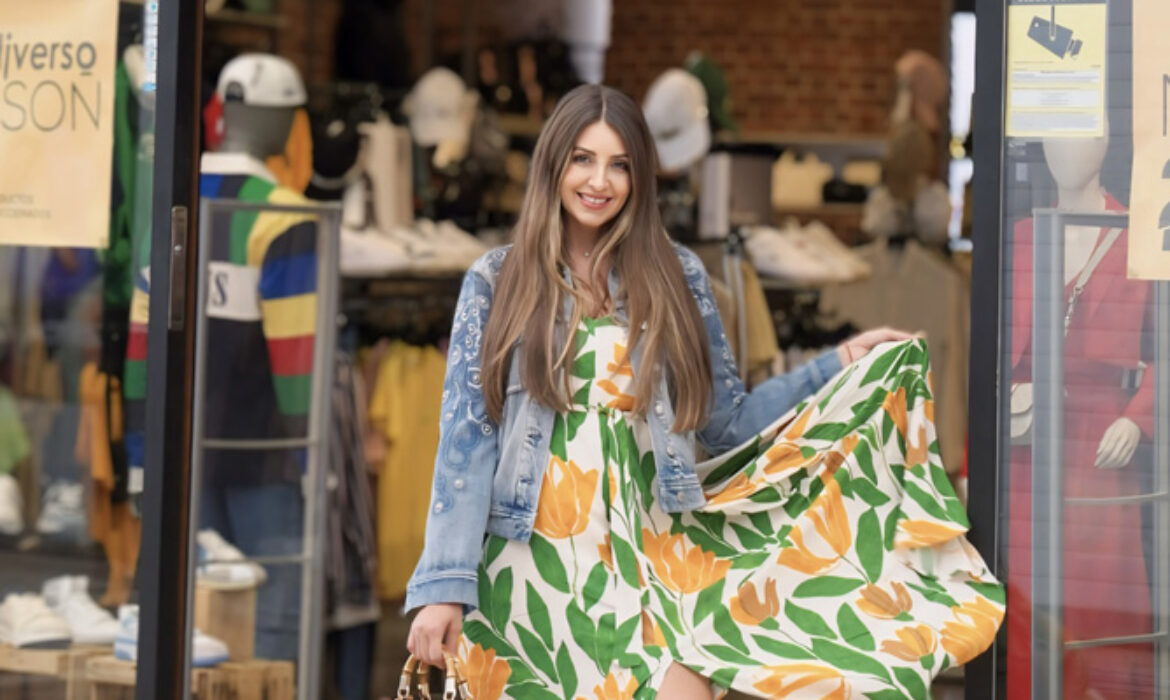 VESTIDO FLORAL CON DIVERSO