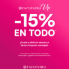 -15% de descuento en Encuentro
